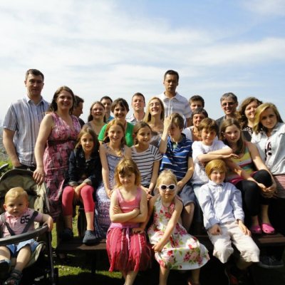 Burton family gathering, Easter 2011